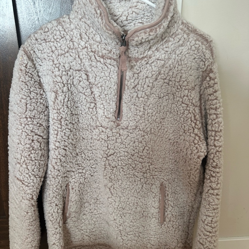 Thread & Supply  Zip-Up Sherpa Sweater
